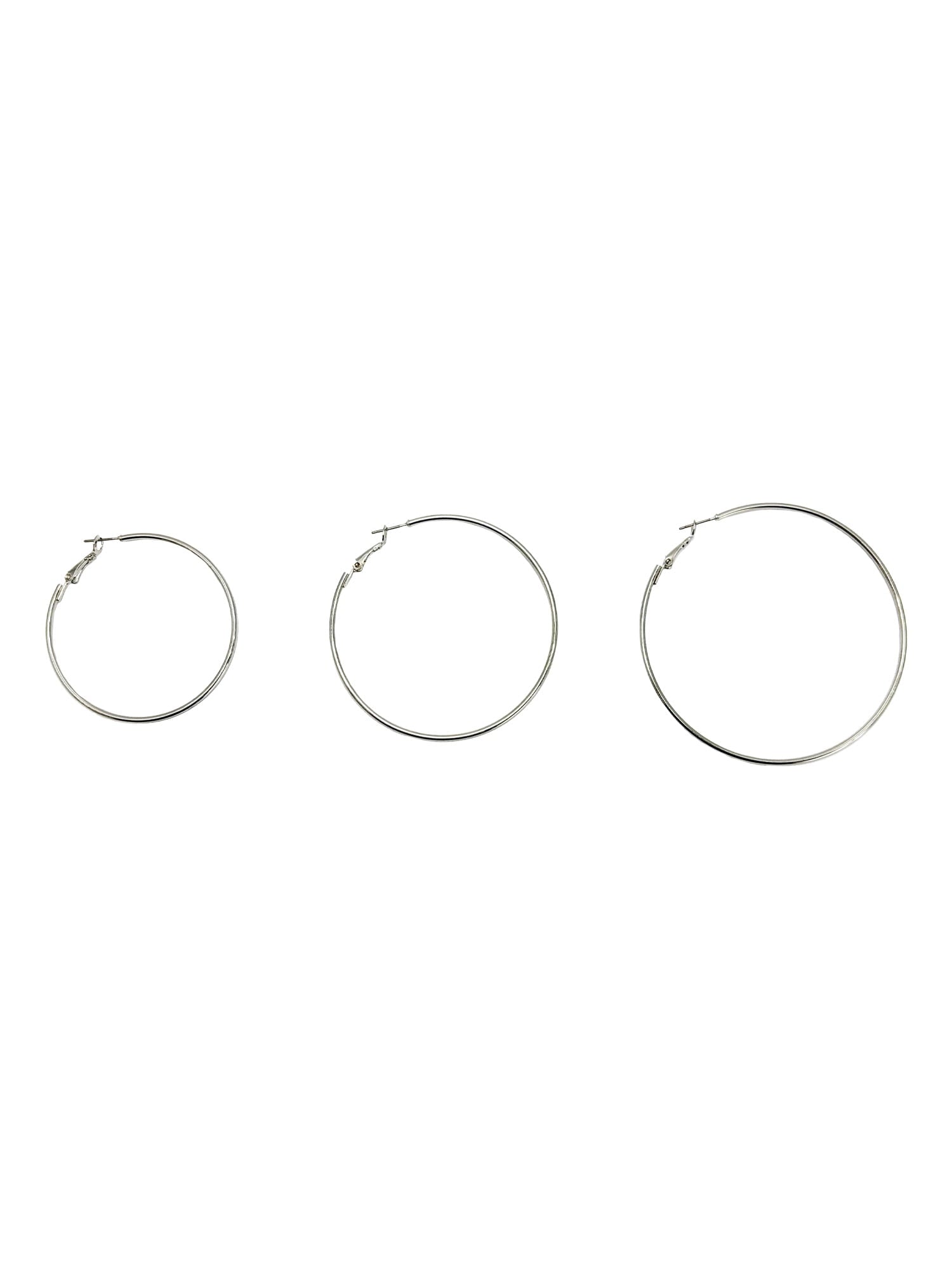 Essentials Multi Ear Hoop Earrings, 6 Pack