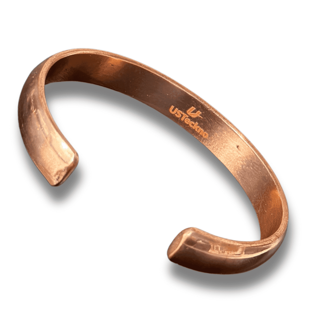 Hand Forged Unisex 100% Copper Bracelet. Made with Solid High Gauge Copper and Health benefits. Enhance your well-being in style!