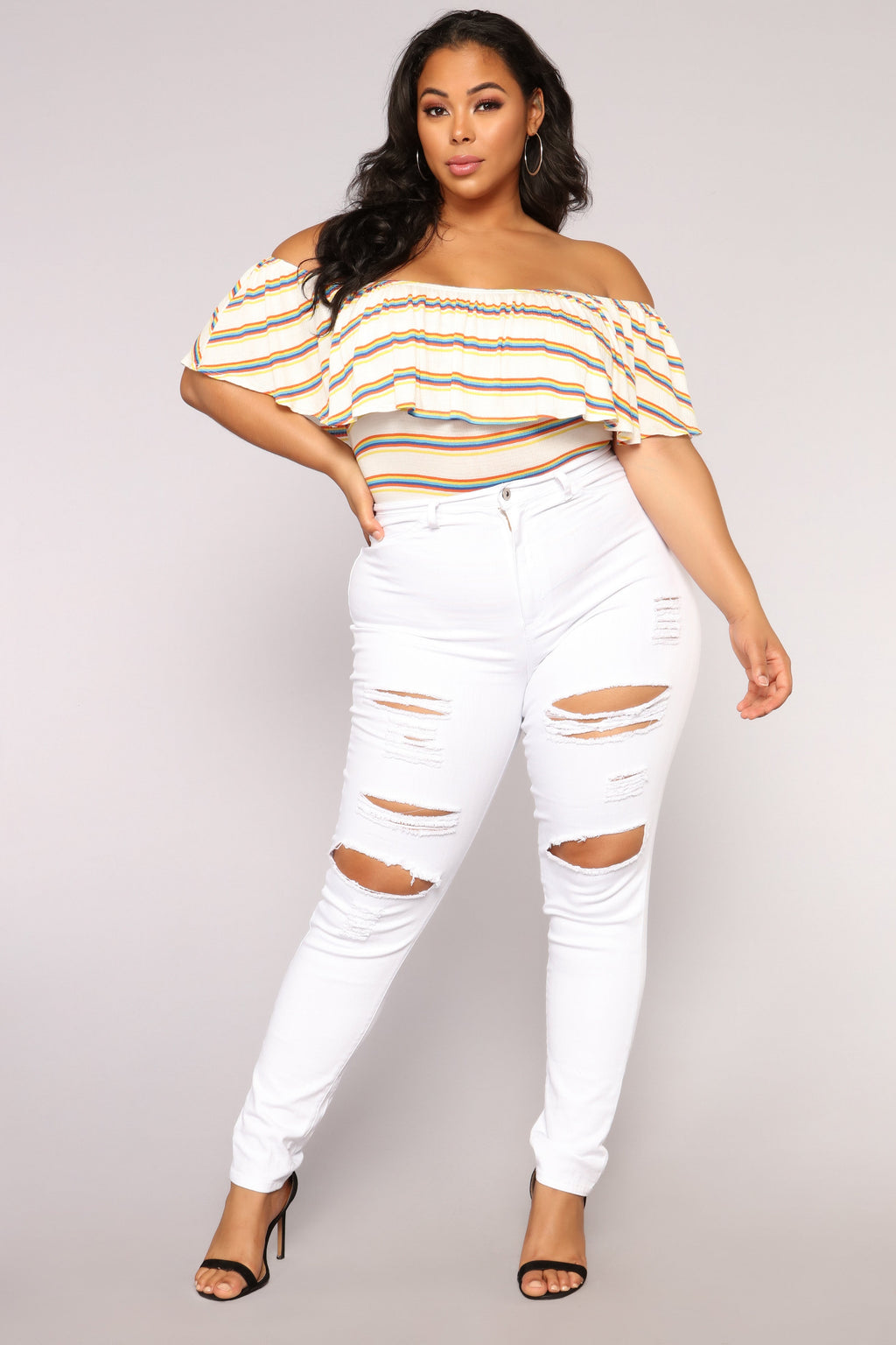 Blanched Jeans - White