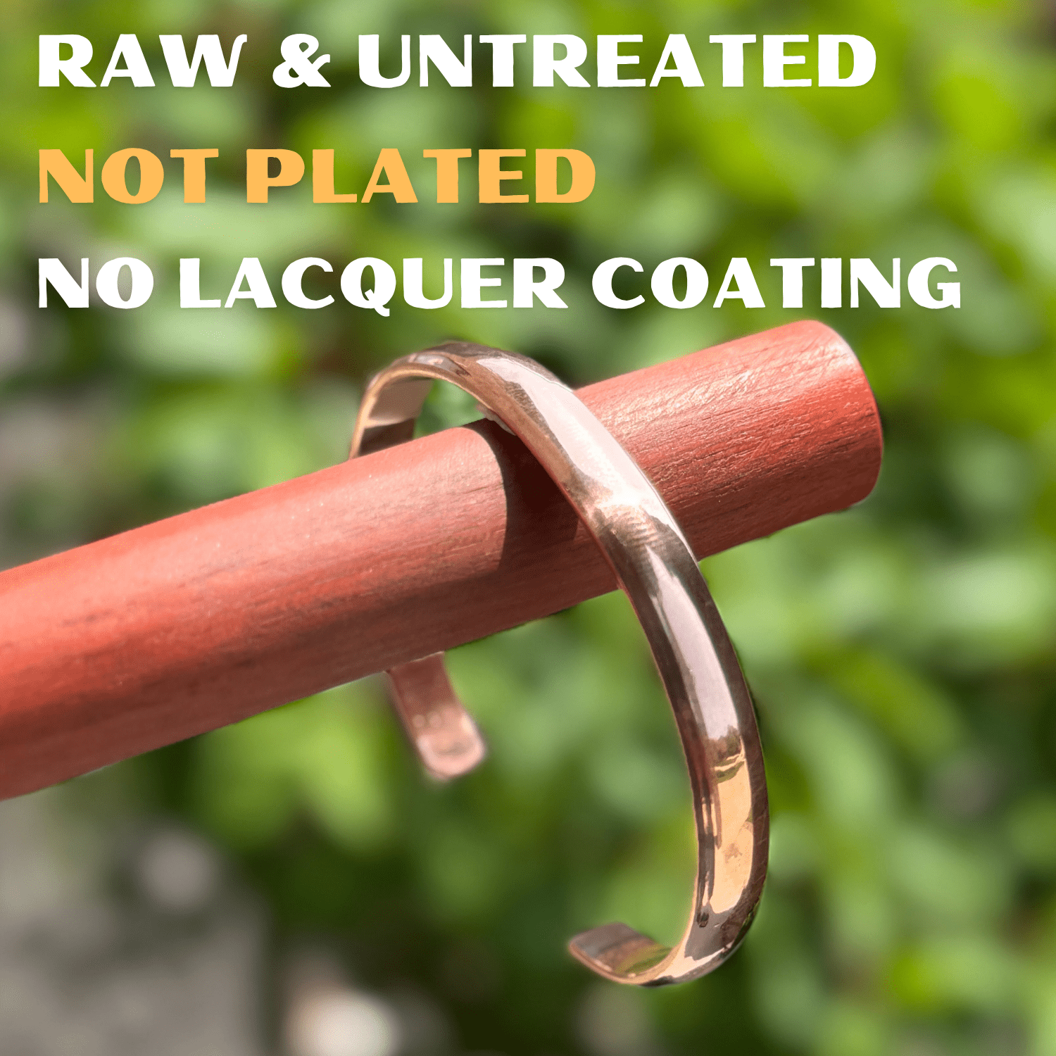 Hand Forged Unisex 100% Copper Bracelet. Made with Solid High Gauge Copper and Health benefits. Enhance your well-being in style!