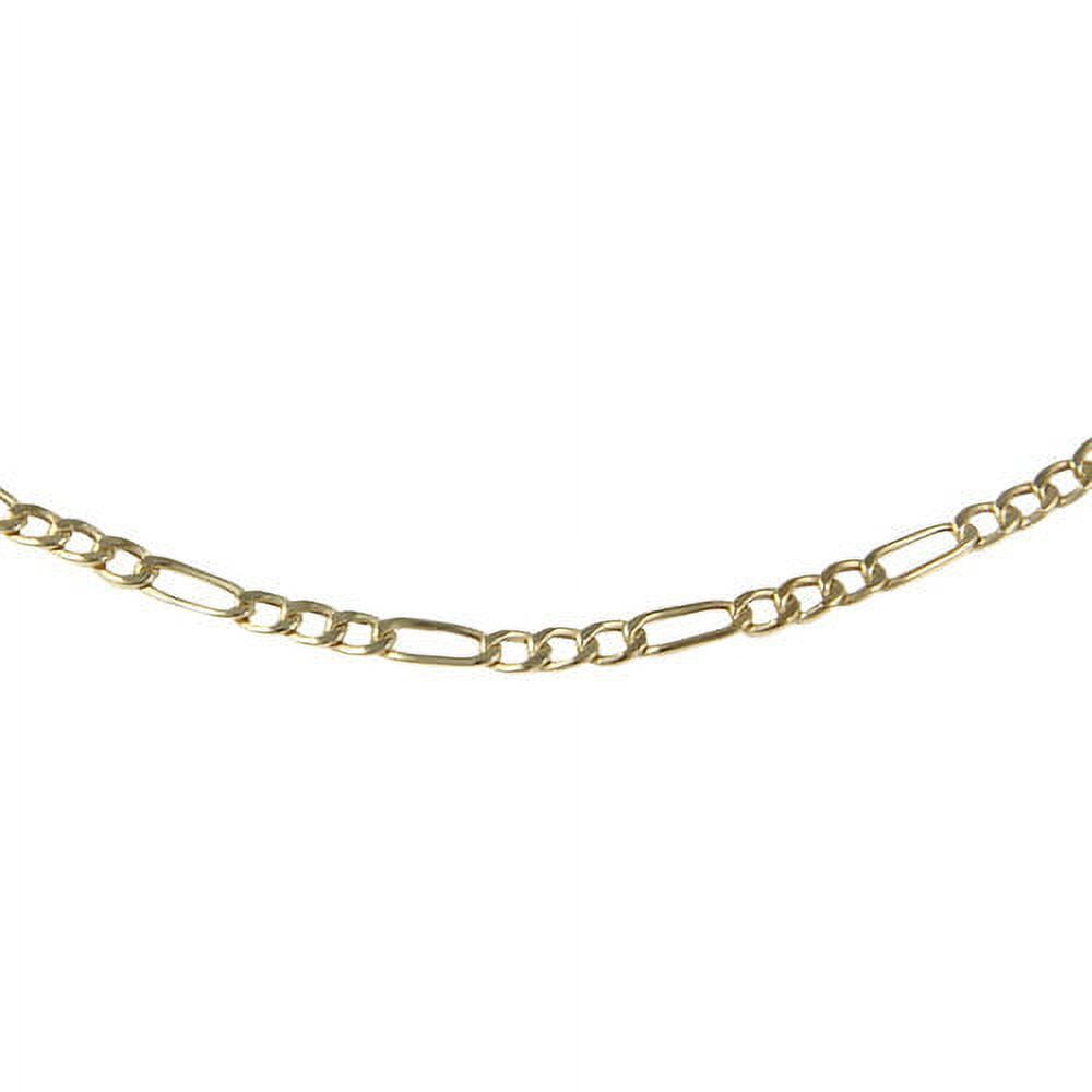 Fine Jewelry 10K Yellow Figaro Chain Necklace, 20"