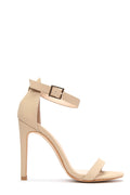 Strapped Success Heel - Nude