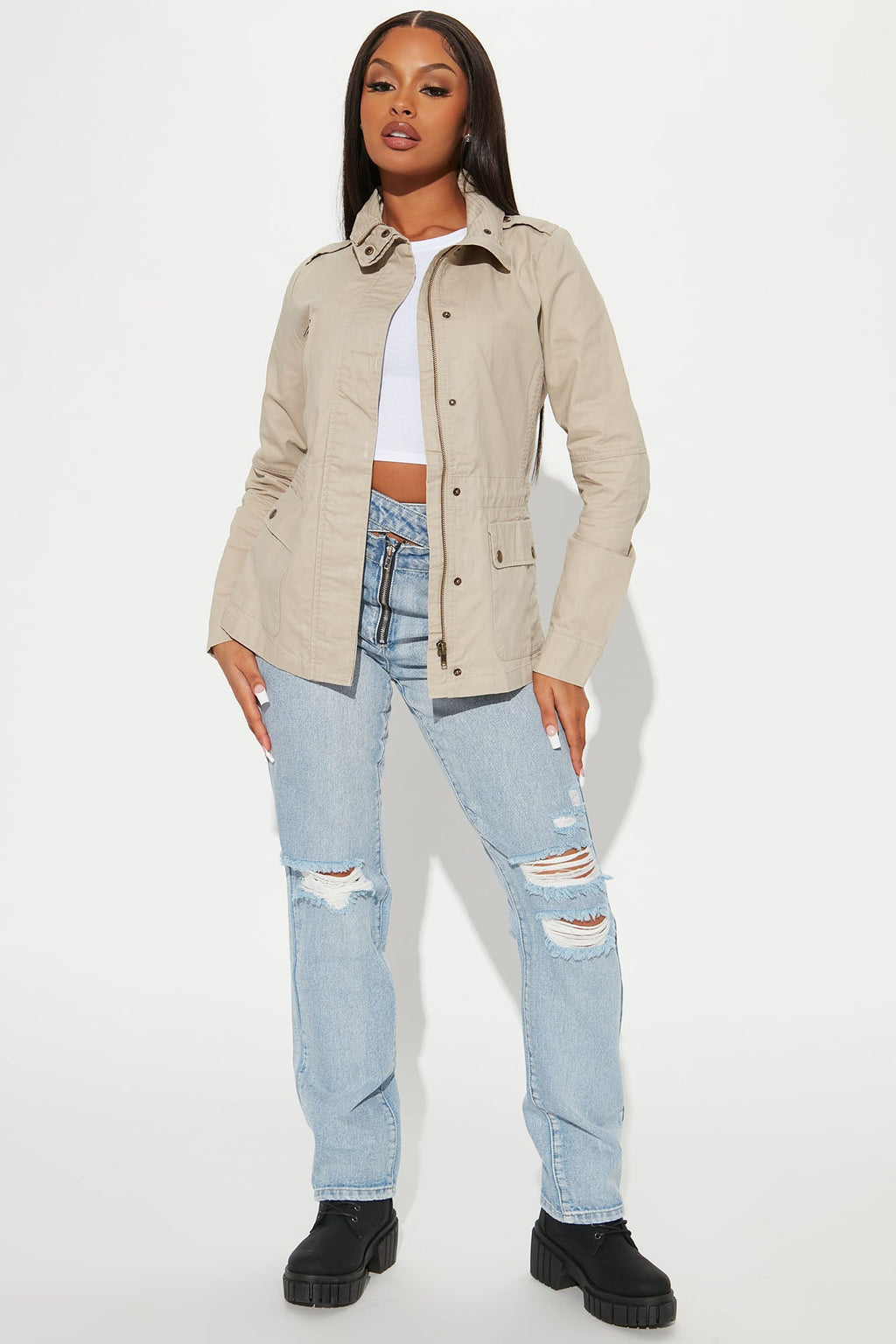 Combat Jacket - Khaki