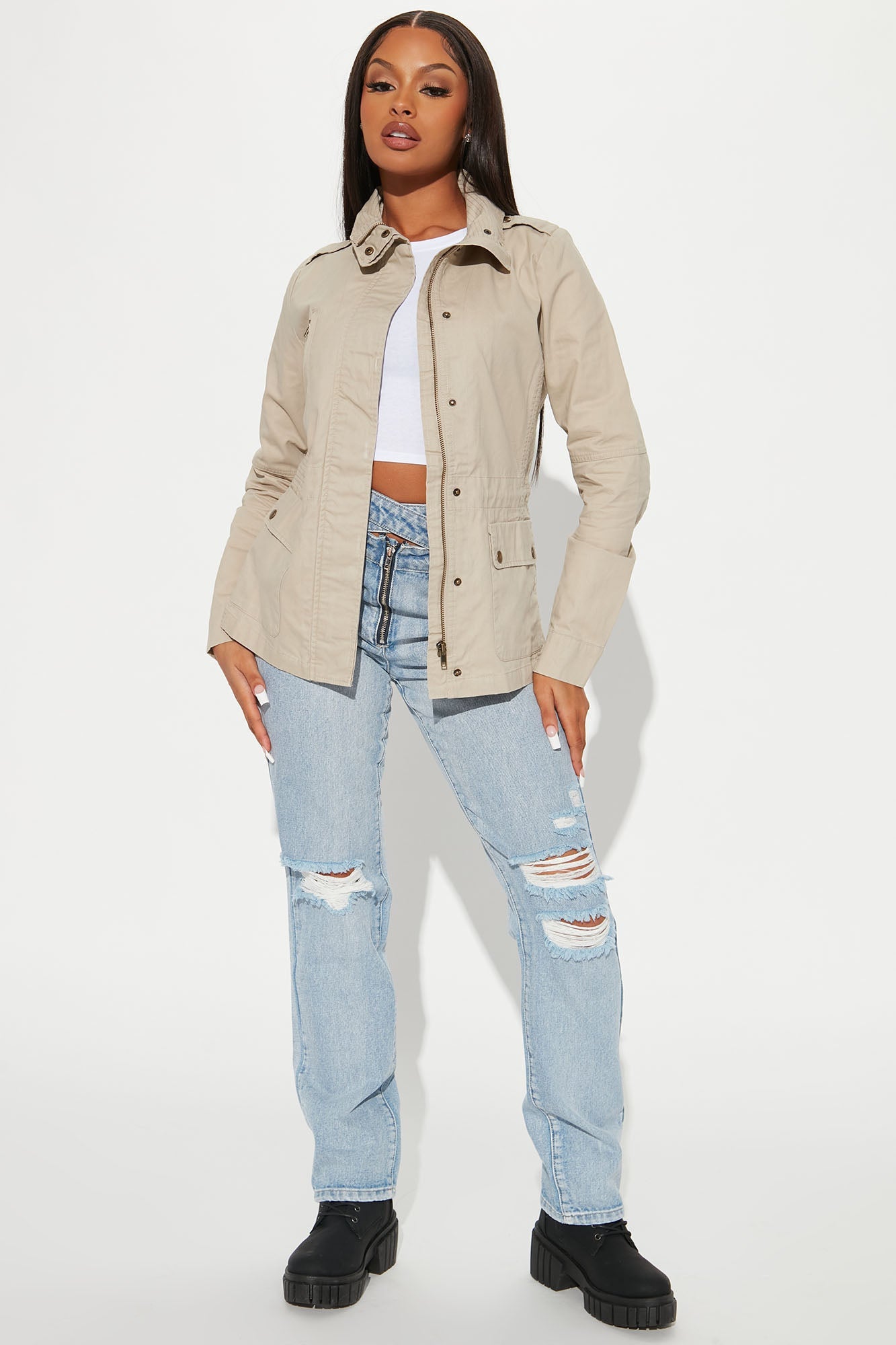 Combat Jacket - Khaki