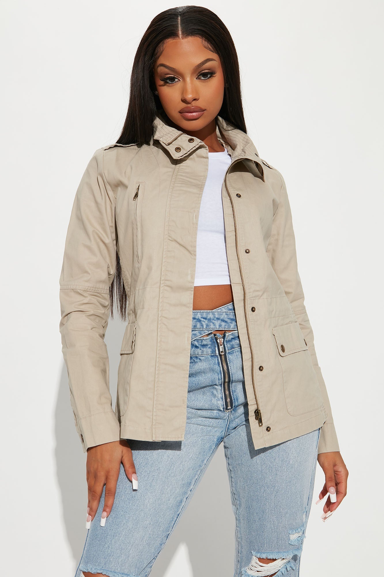 Combat Jacket - Khaki