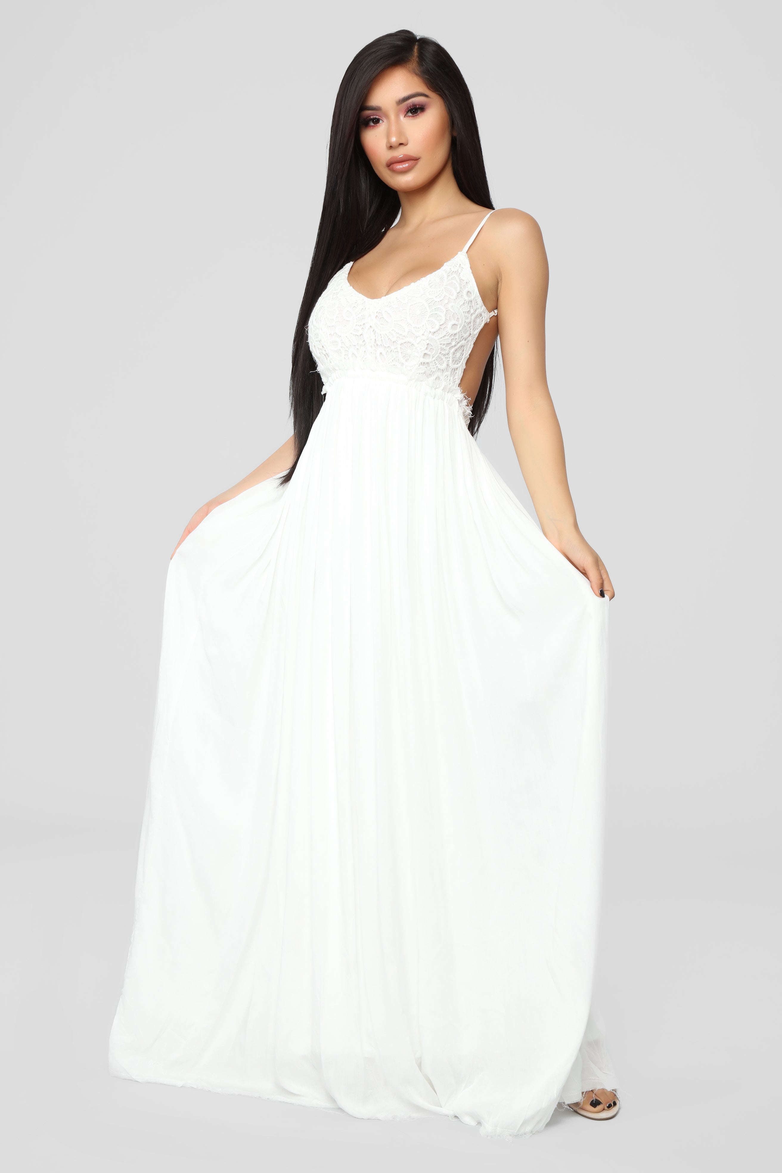 Ancient Rome Dress - White