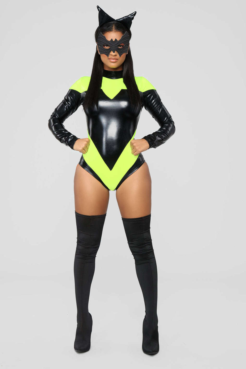 Bat Woman Costume - Black