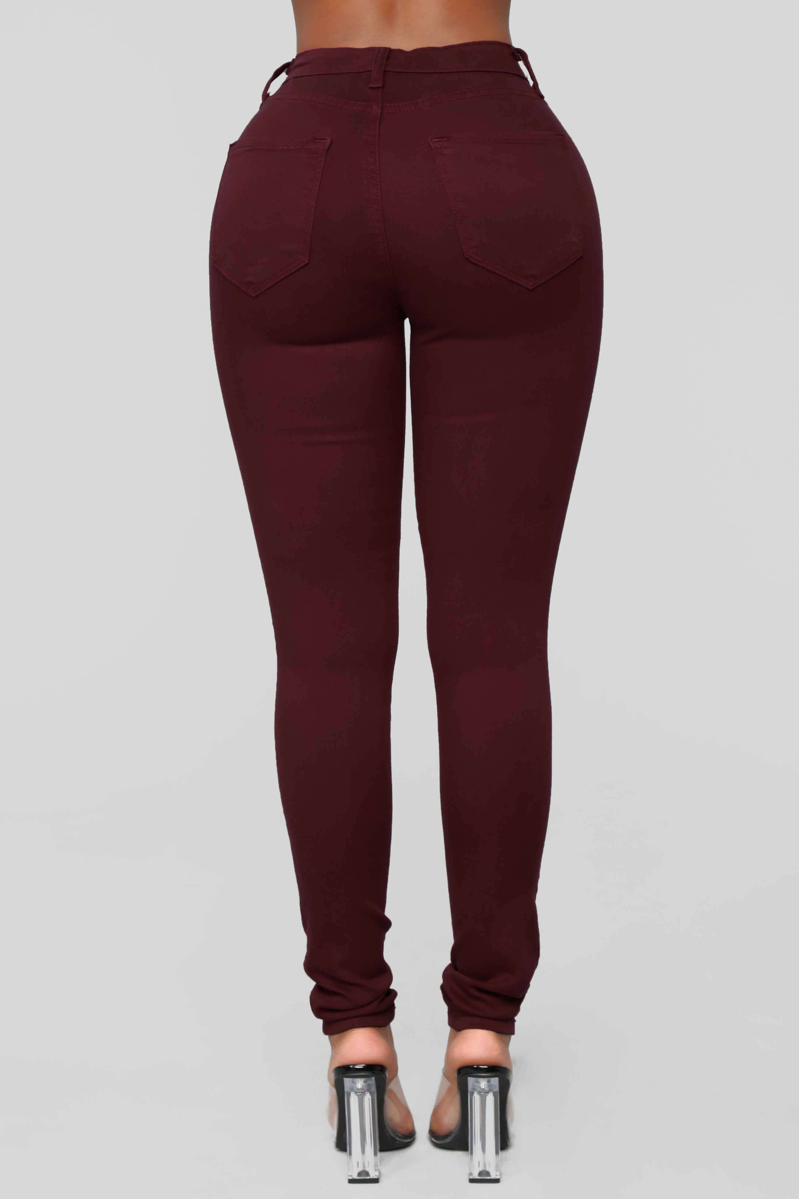 Canopy Jeans - Burgundy