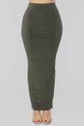 Across the Universe Skirt - Olive