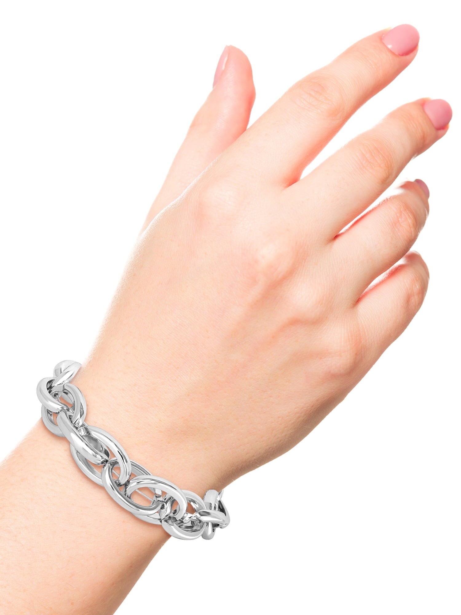 Women's Interlocking Link Bracelet