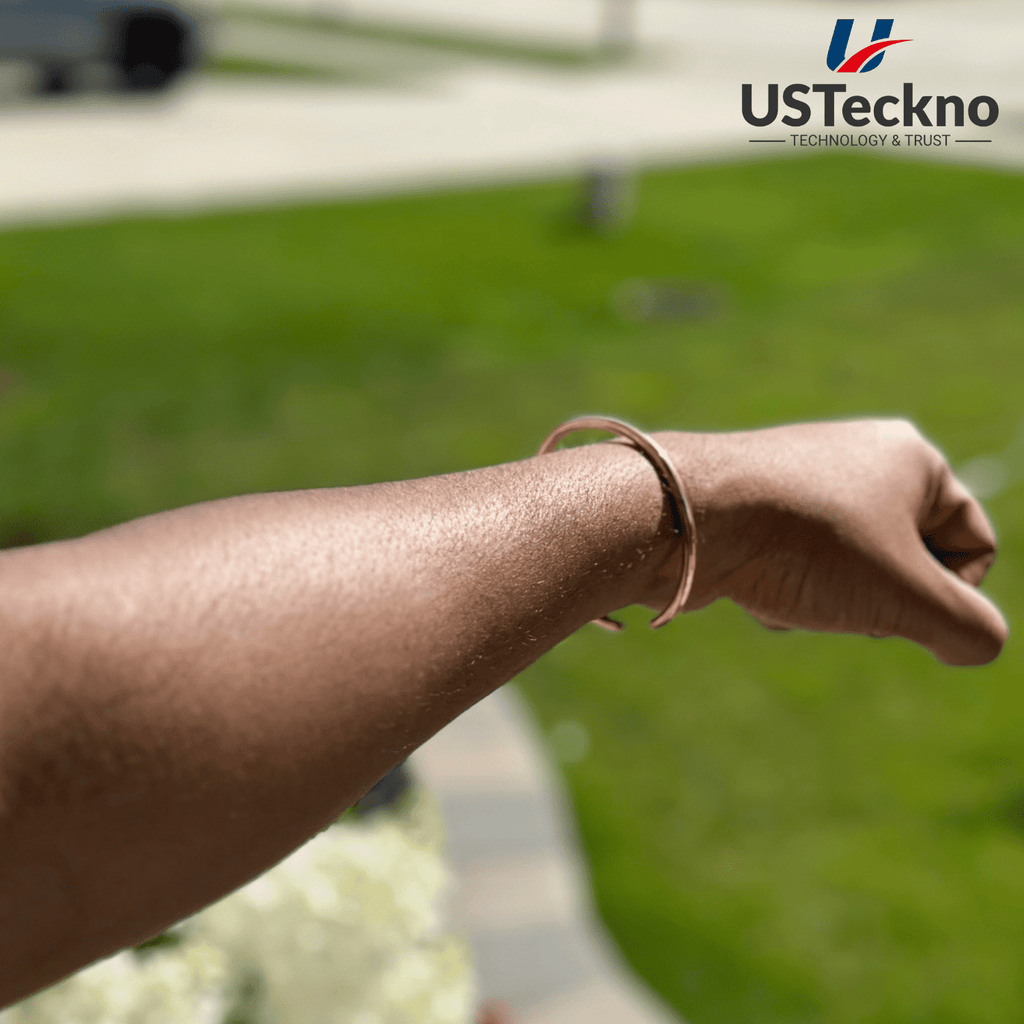 Hand Forged Unisex 100% Copper Bracelet. Made with Solid High Gauge Copper and Health benefits. Enhance your well-being in style!