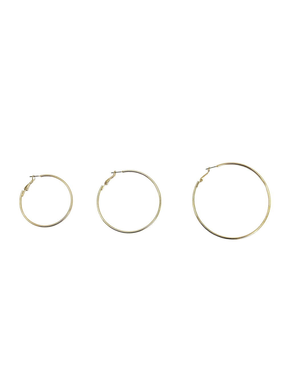 Essentials Multi Ear Hoop Earrings, 6 Pack