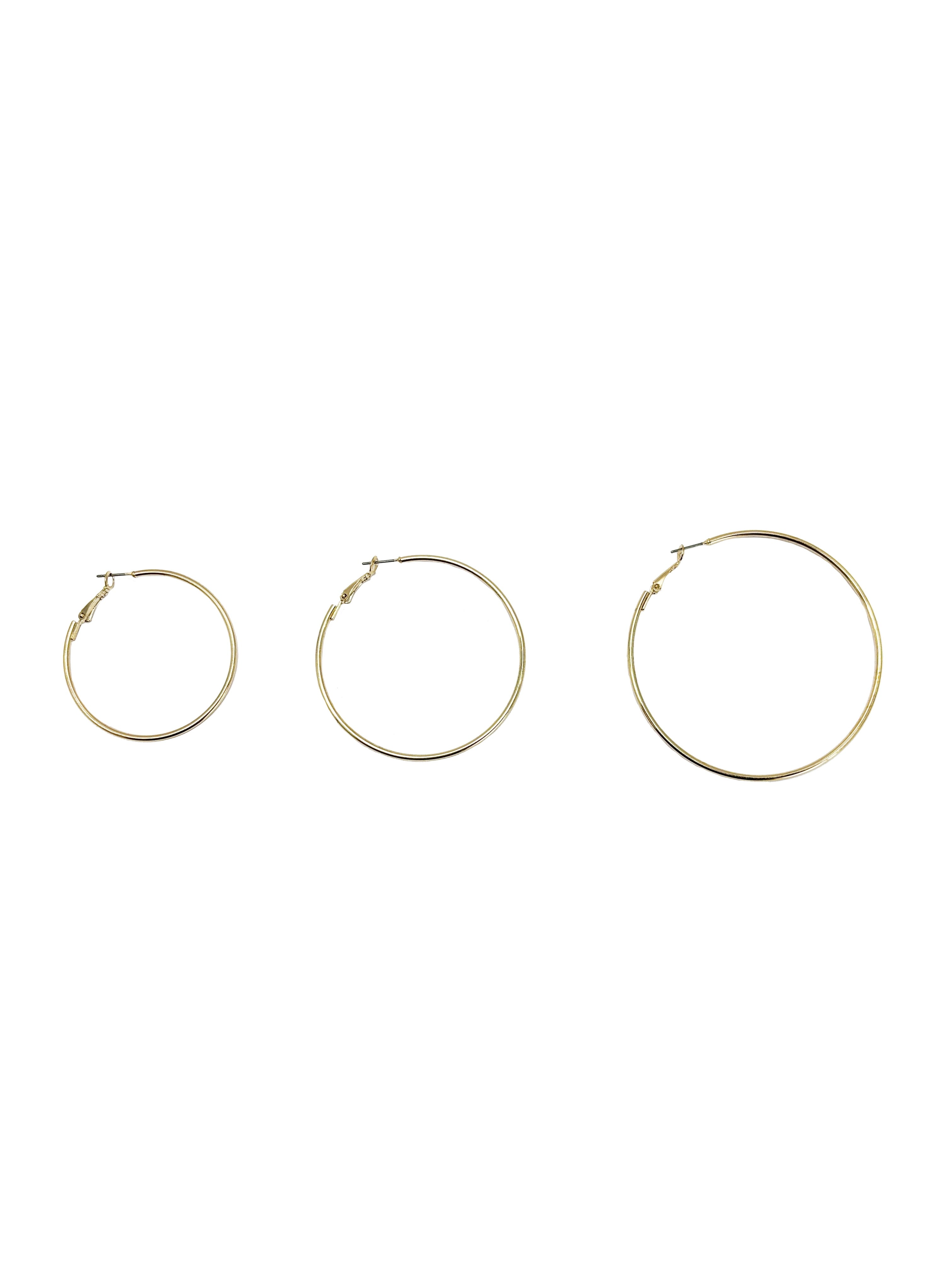 Essentials Multi Ear Hoop Earrings, 6 Pack