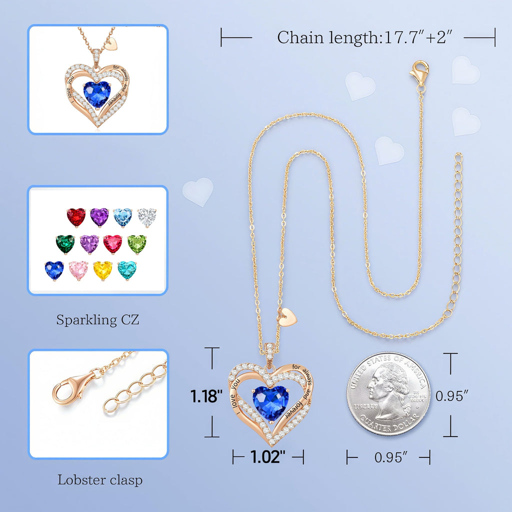 Pendant Necklaces for Women With Zirconia, Jewelry for Women Wife