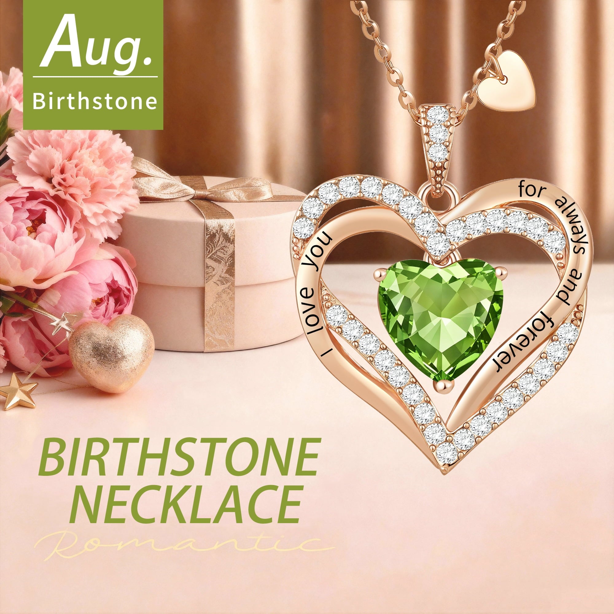 Pendant Necklaces for Women With Zirconia, Jewelry for Women Wife