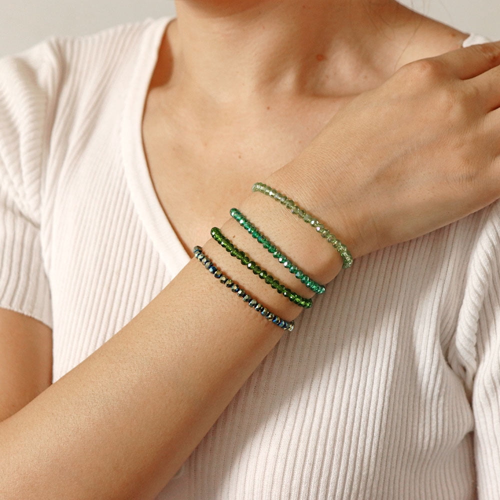 Bracelets for Women,Crafted From Womens Jewelry, Design, Detail-Oriented Charm Bracelets for Women,Gray