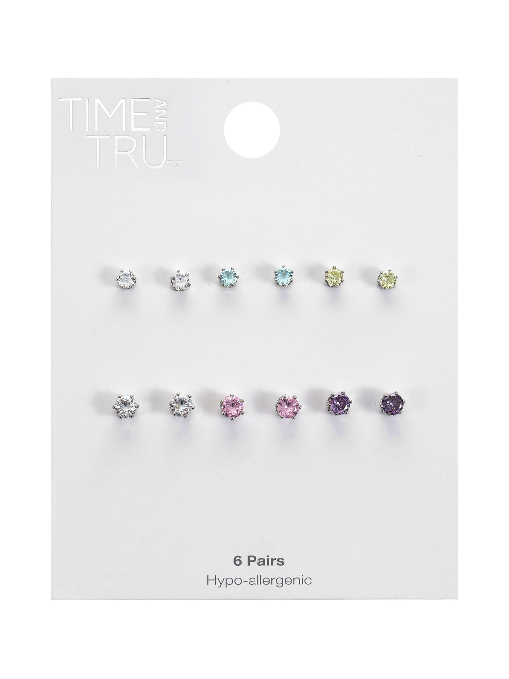 Essentials Multi Ear Hoop Earrings, 6 Pack