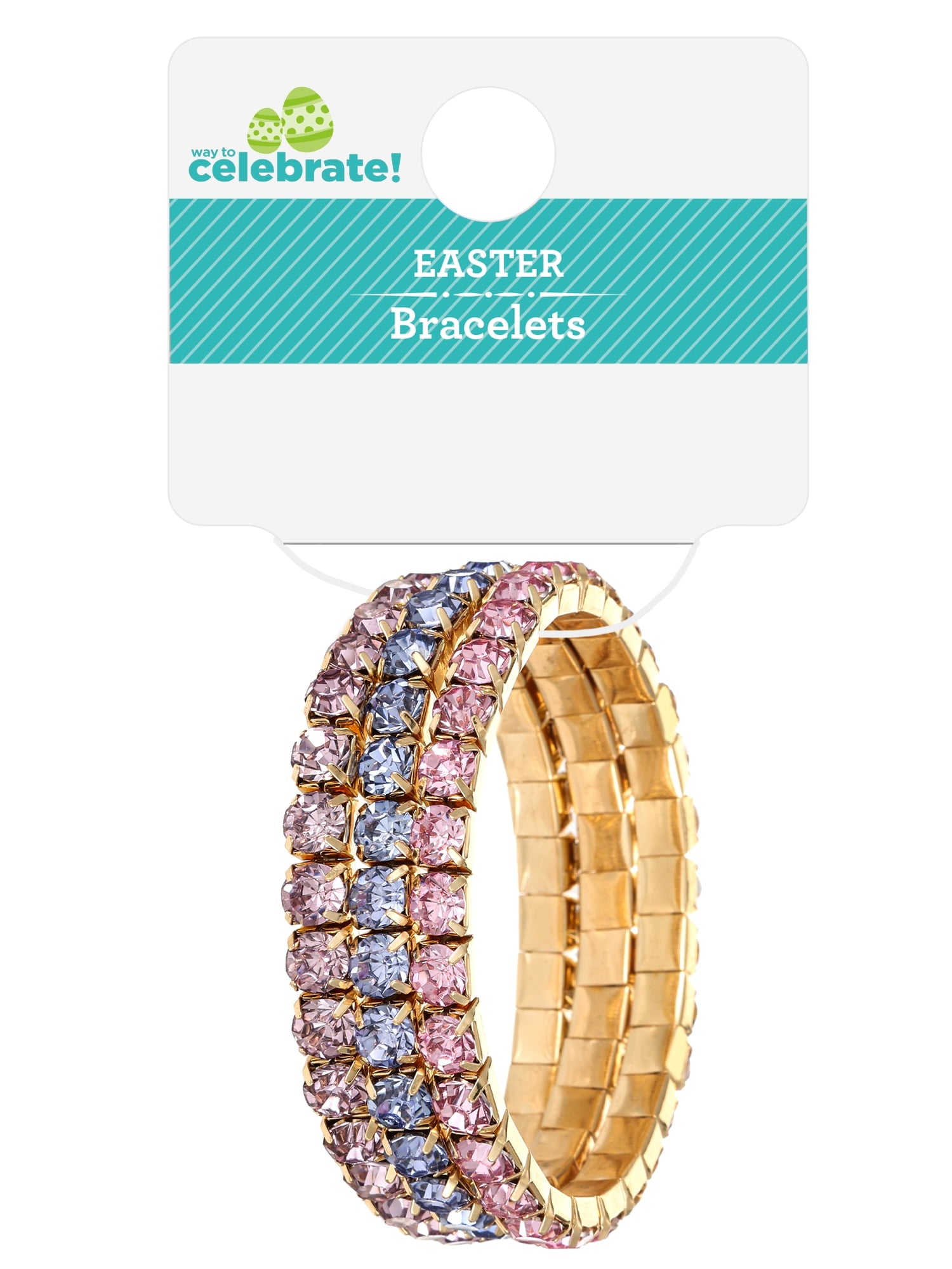 Easter Hip Hop Bracelets, 3 Piece