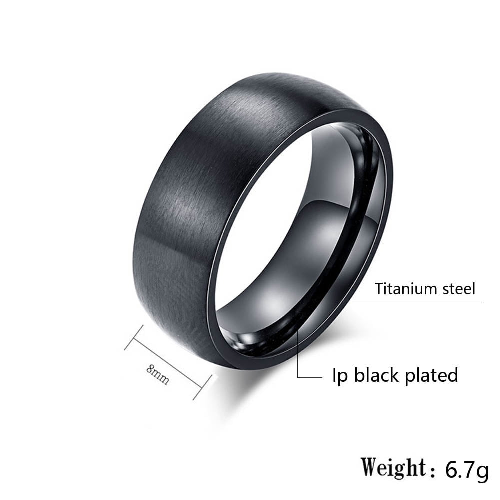 Matching Rings Couple Rings Black Plated 1CT Purple Cz Women Wedding Ring Sets