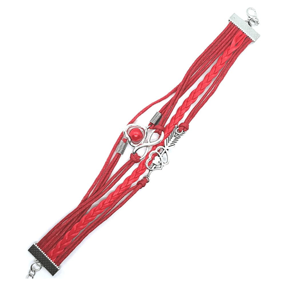 1. Friendship Leather Bracelet for Women &amp; Girls, Blue Adjustable Jewelry for Teen Girls