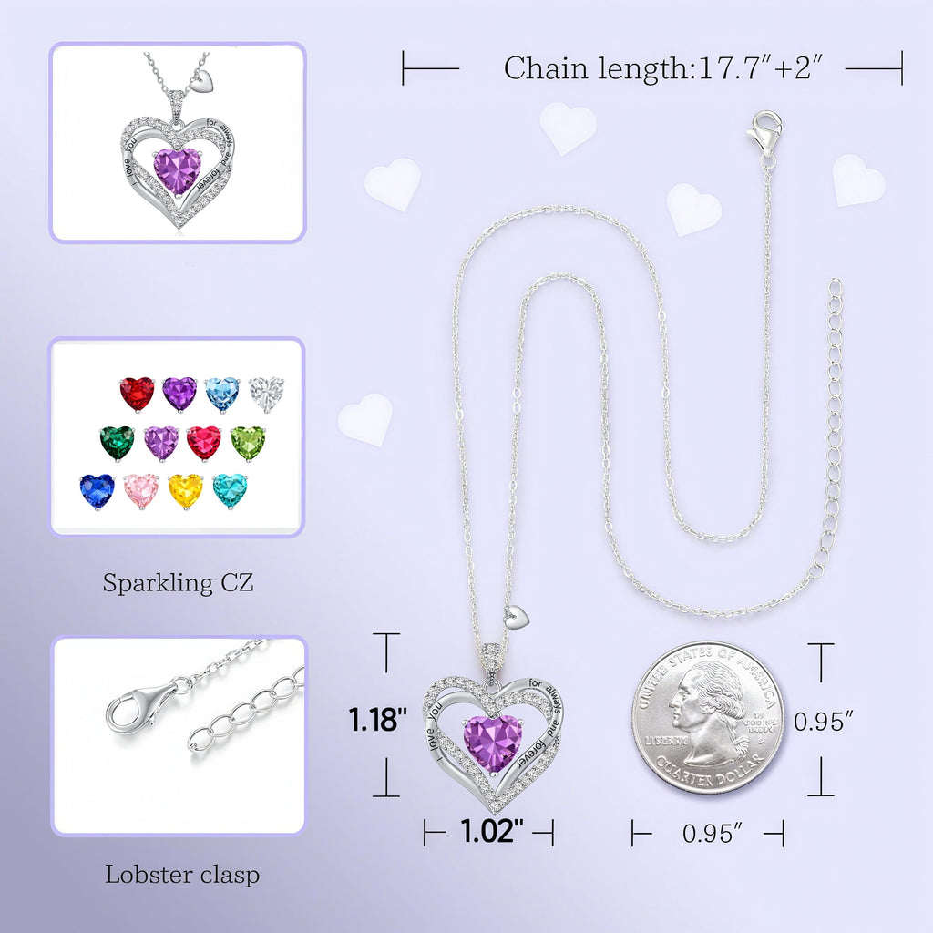 Pendant Necklaces for Women With Zirconia, Jewelry for Women Wife