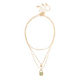 Women’s -Tone Multi-Layer Pendant Necklace