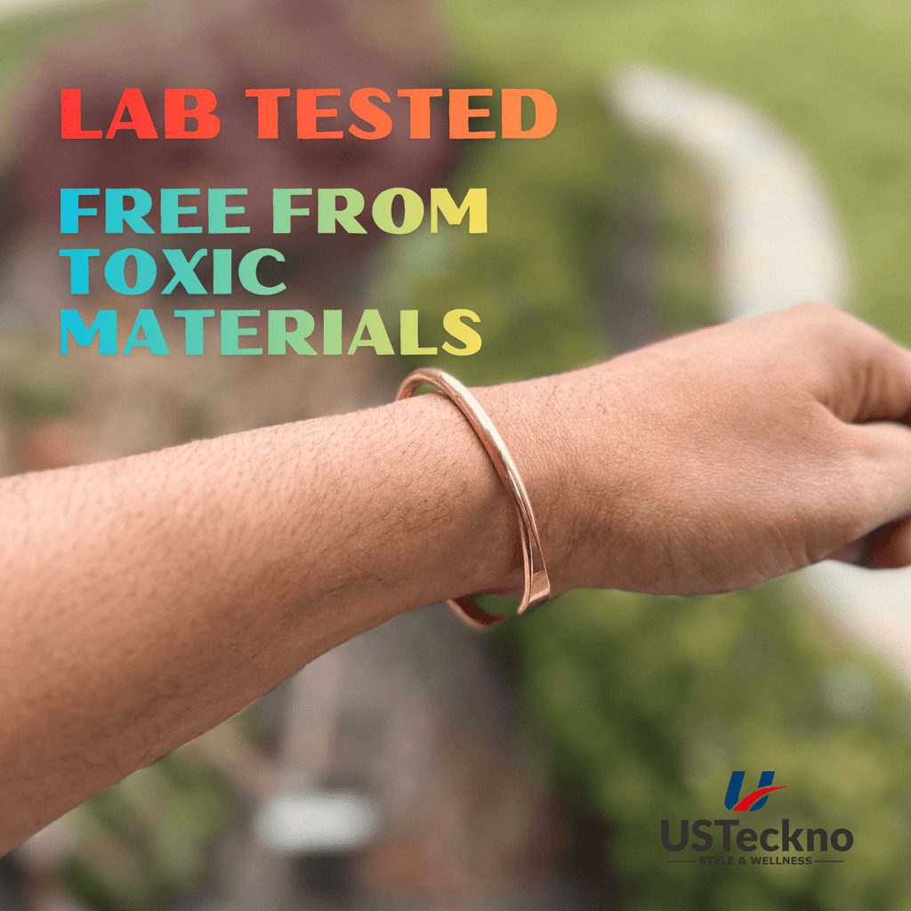 Hand Forged Unisex 100% Copper Bracelet. Made with Solid High Gauge Copper and Health benefits. Enhance your well-being in style!