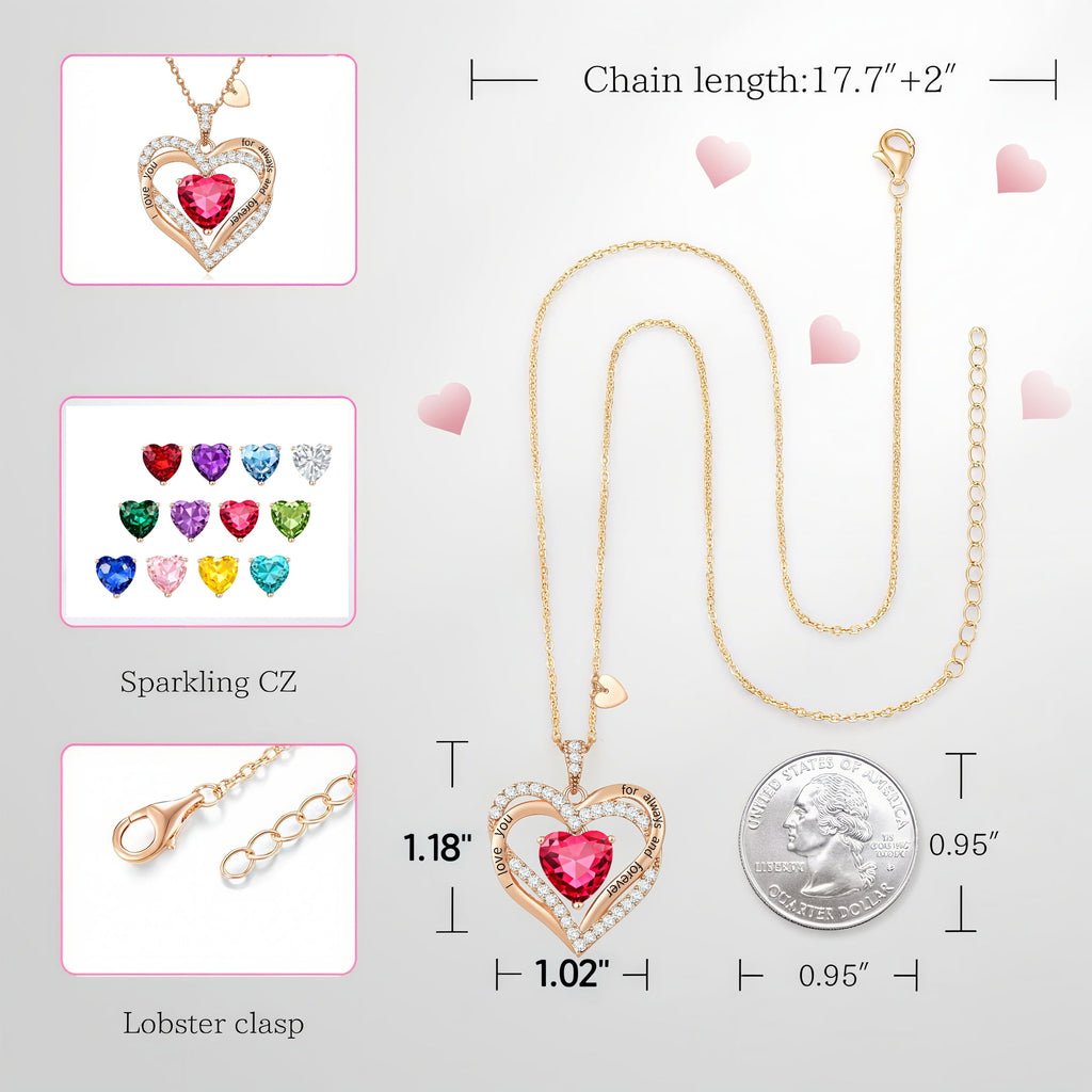 Pendant Necklaces for Women With Zirconia, Jewelry for Women Wife