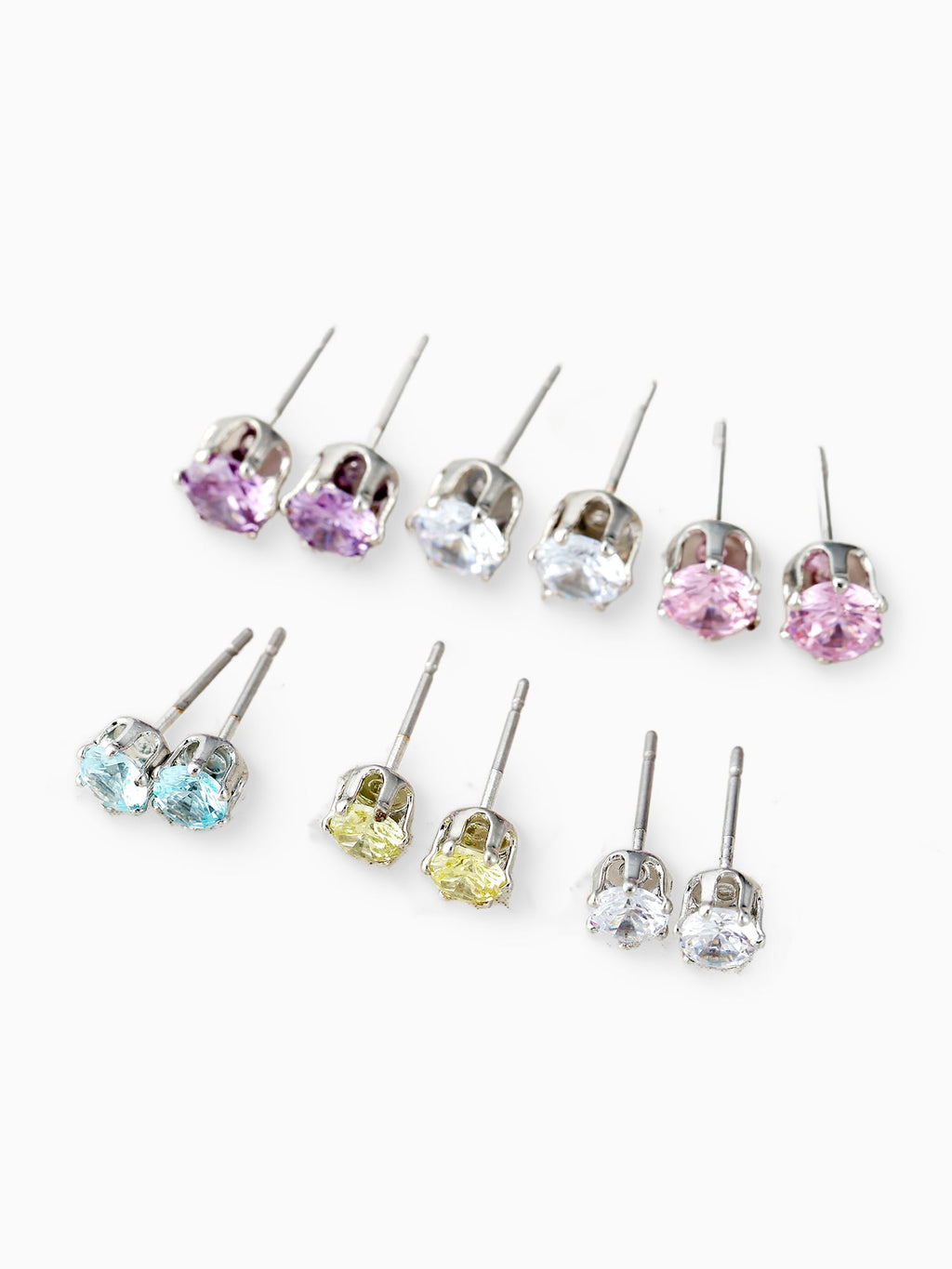Essentials Multi Ear Hoop Earrings, 6 Pack