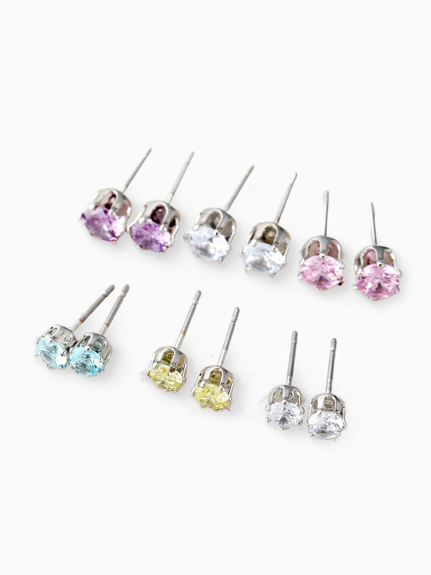 Essentials Multi Ear Hoop Earrings, 6 Pack