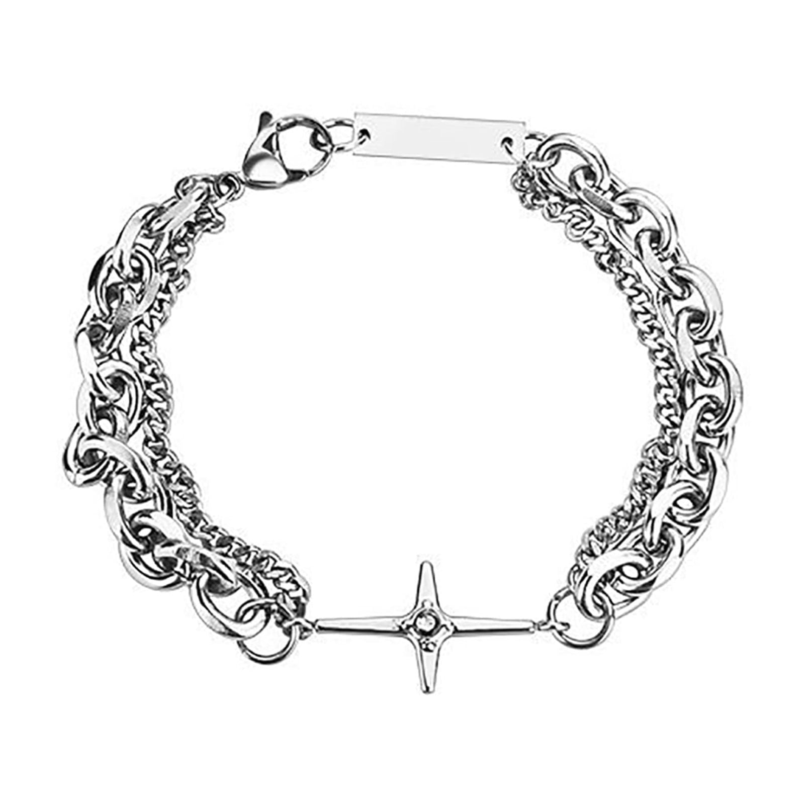 Women's 925 Sterling Bracelet Bangle Chain Banquet Jewelry