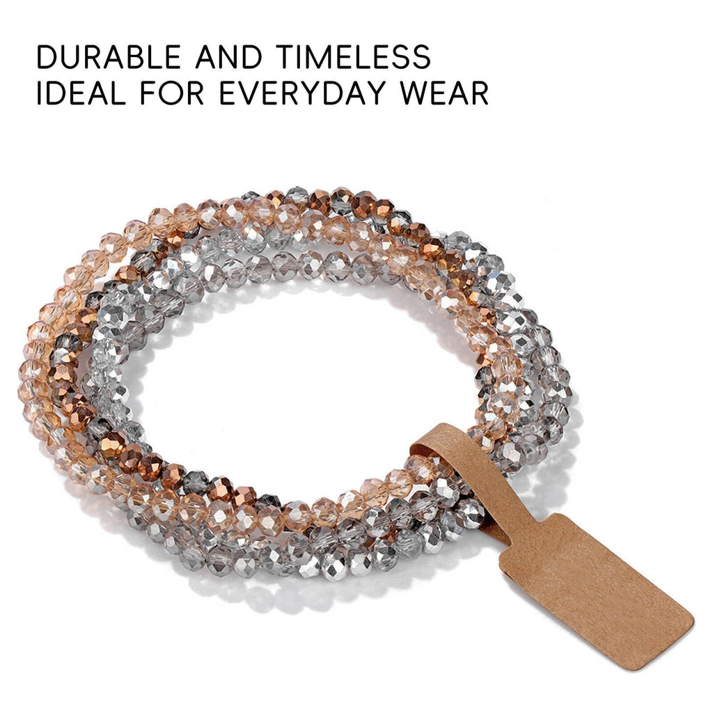 Bracelets for Women,Crafted From Womens Jewelry, Design, Detail-Oriented Charm Bracelets for Women,Gray