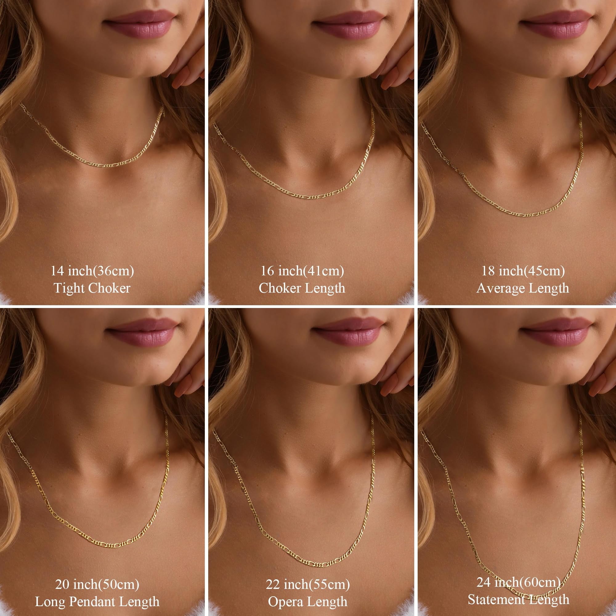 S925 Sterling Plated Chains for Women Men Boys 3mm/5mm Figaro Curb Link Necklace Easter Basket Stuffers Jewelry Gifts Teen Him Her Girls Adults Kids Age 14/16/18/20/22/24 Inch