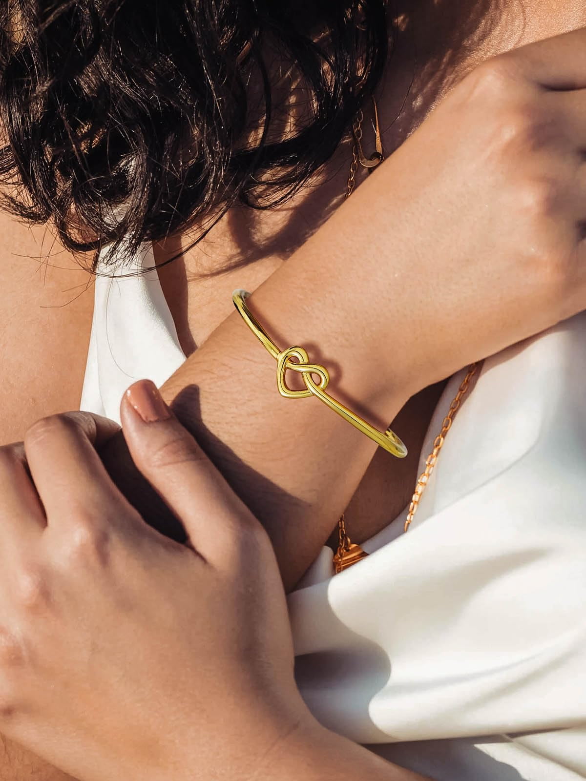 Twisted Bracelet for Women Open Bracelet Jewelry Solid Cuff Bangle