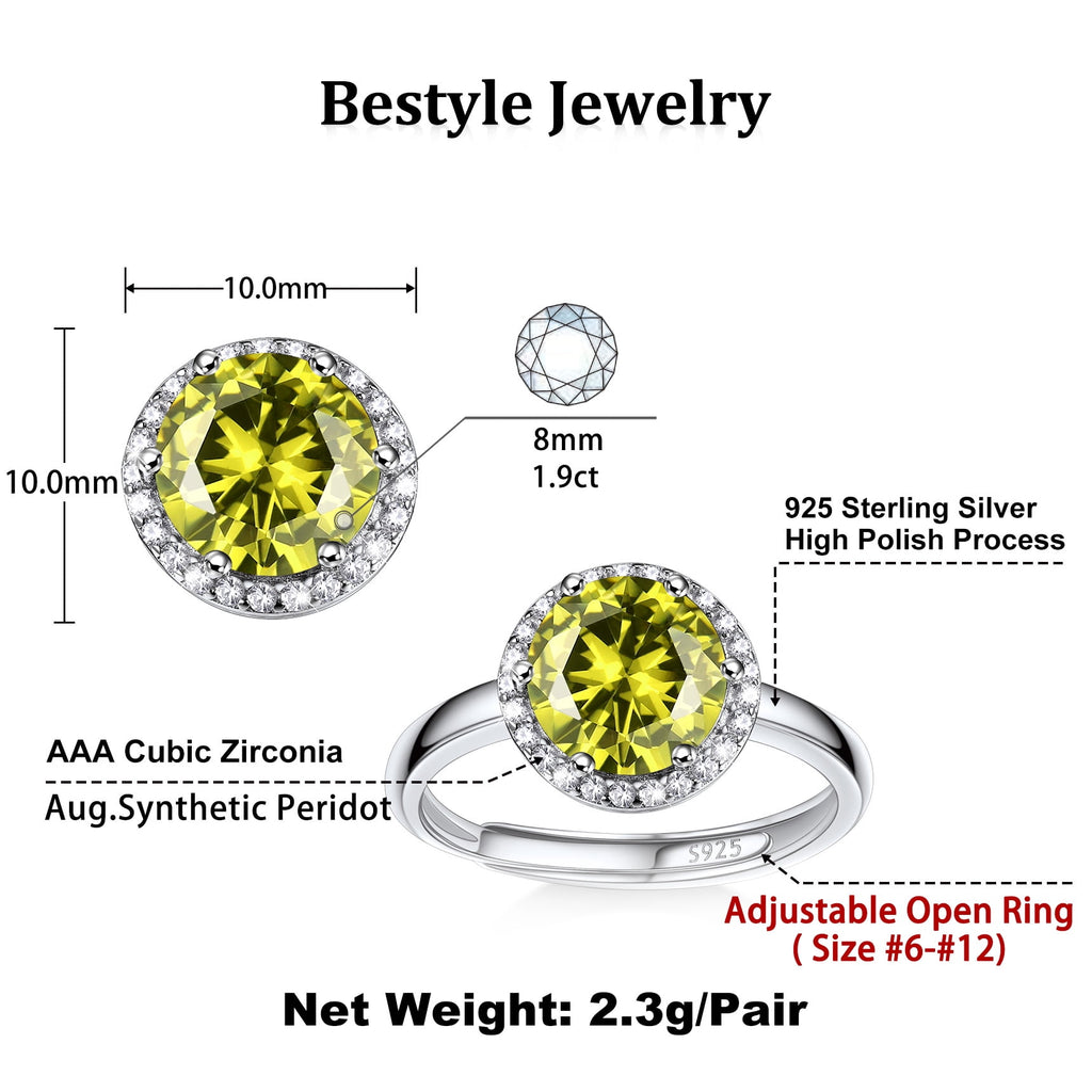S925 Sterling Heart Rings for Women Sparkle Open Band Ring July Created Ruby Rings Size 6-12