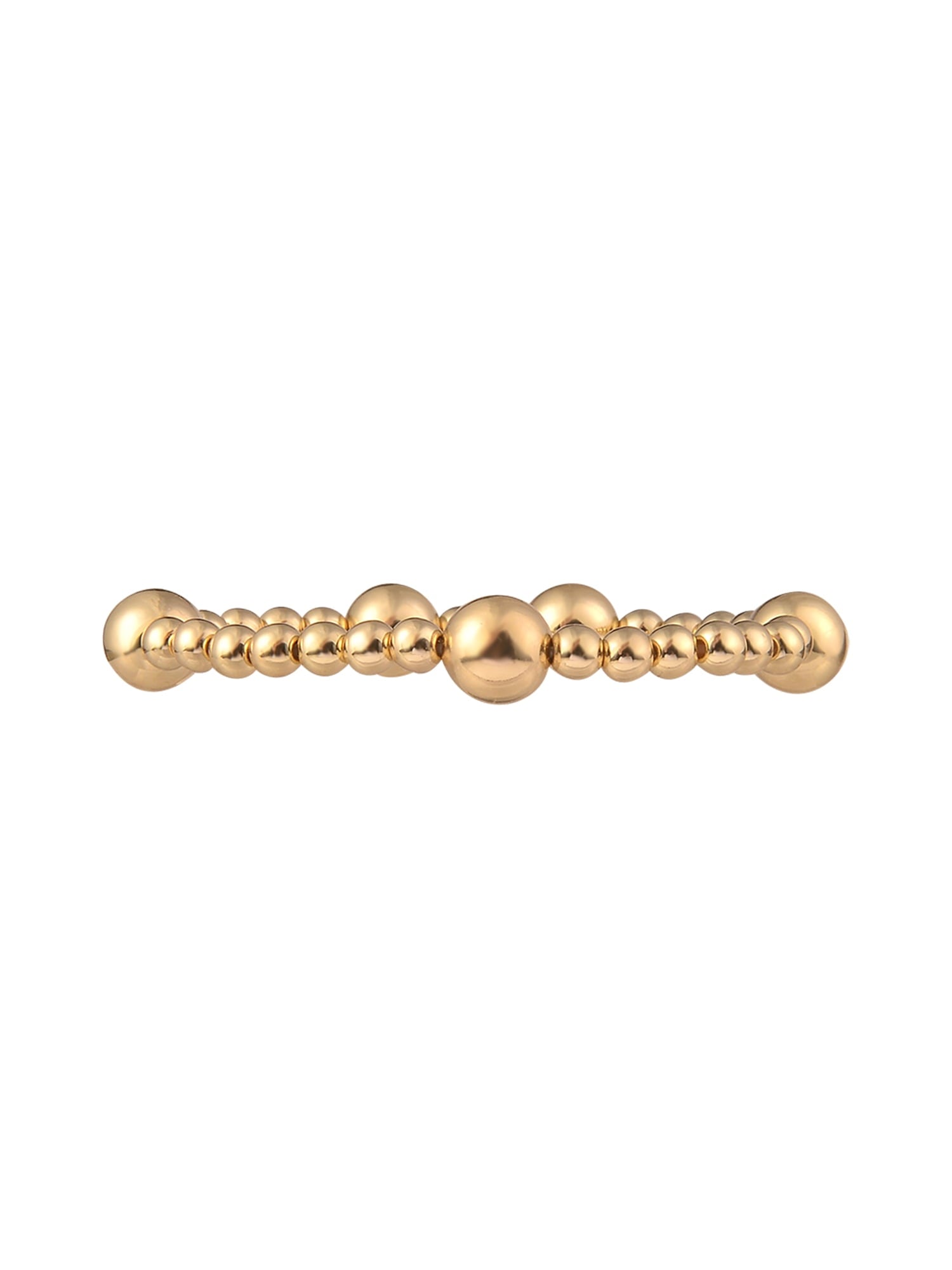 Adult Female -Tone Pearlized Resin Clover Shape 3pc Chain Bracelet Set