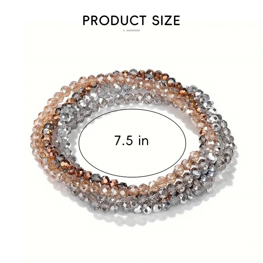 Bracelets for Women,Crafted From Womens Jewelry, Design, Detail-Oriented Charm Bracelets for Women,Gray