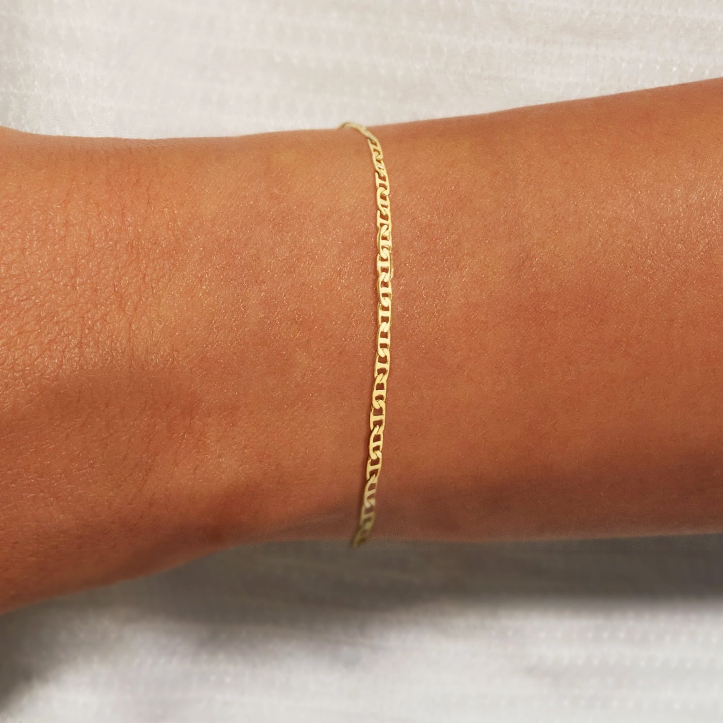 6PCS Bracelets for Women 14K Plated Dainty Layered Stacking Jewelry Set Gifts