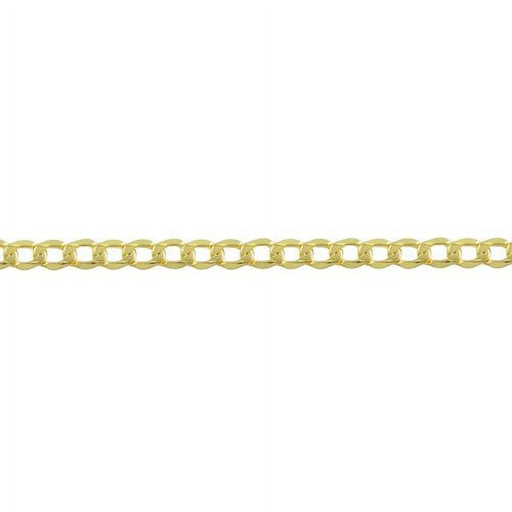 Fine Jewelry 10K Yellow Curb Cuban Chain Necklace, 22"
