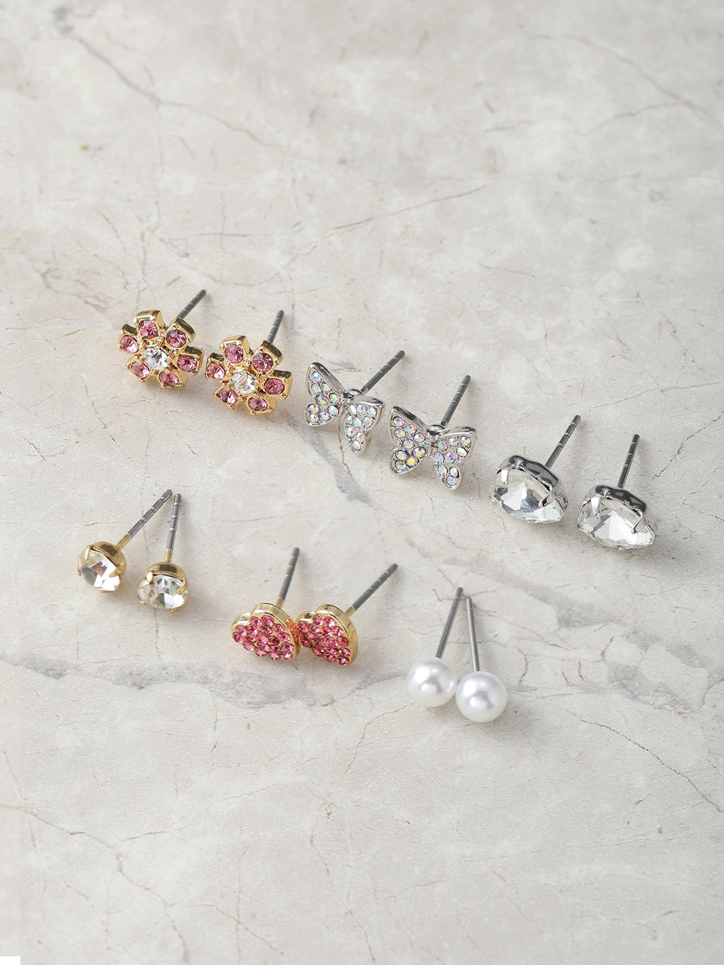 Essentials Multi Ear Hoop Earrings, 6 Pack
