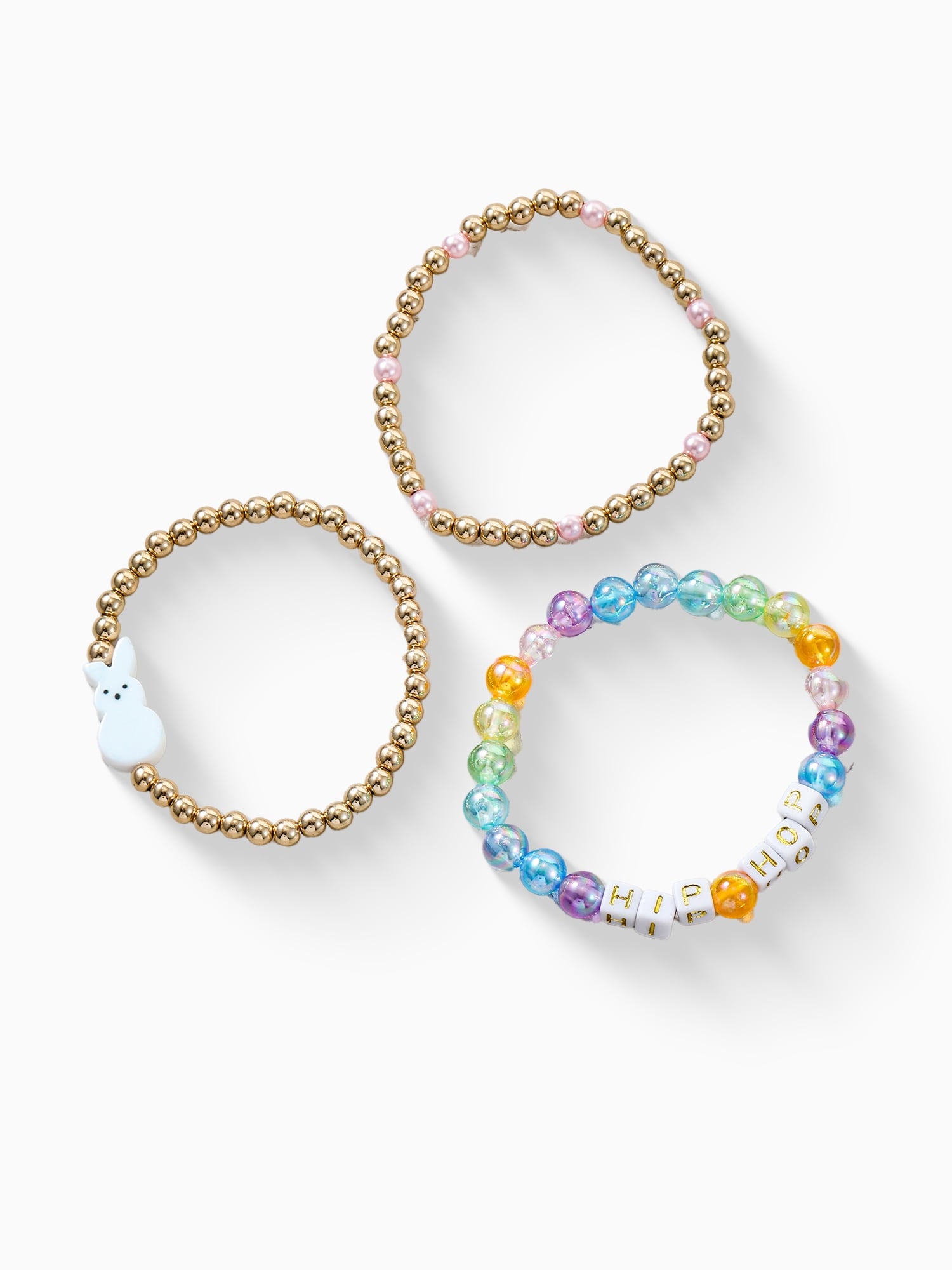 Easter Hip Hop Bracelets, 3 Piece