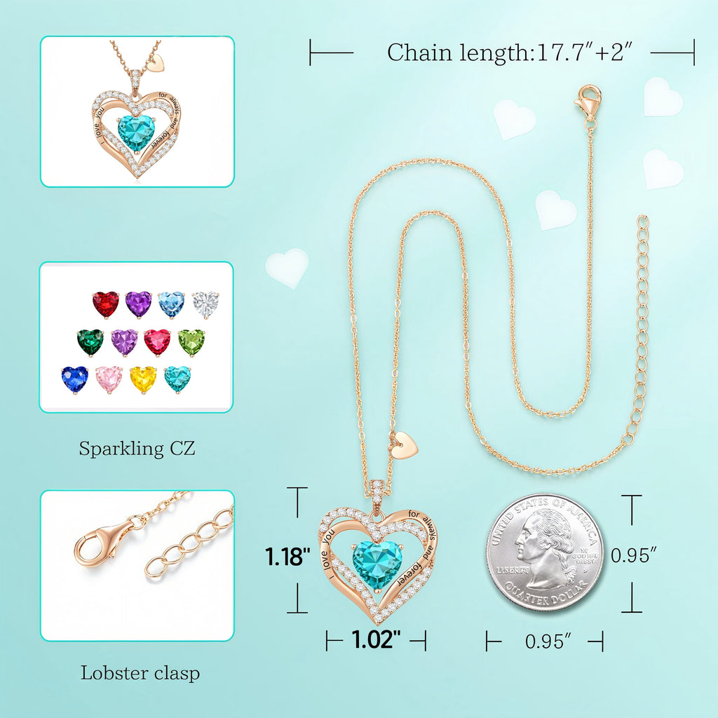 Pendant Necklaces for Women With Zirconia, Jewelry for Women Wife