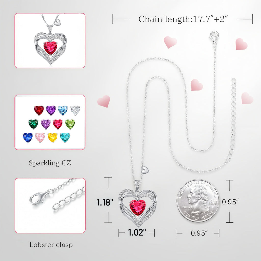 Pendant Necklaces for Women With Zirconia, Jewelry for Women Wife