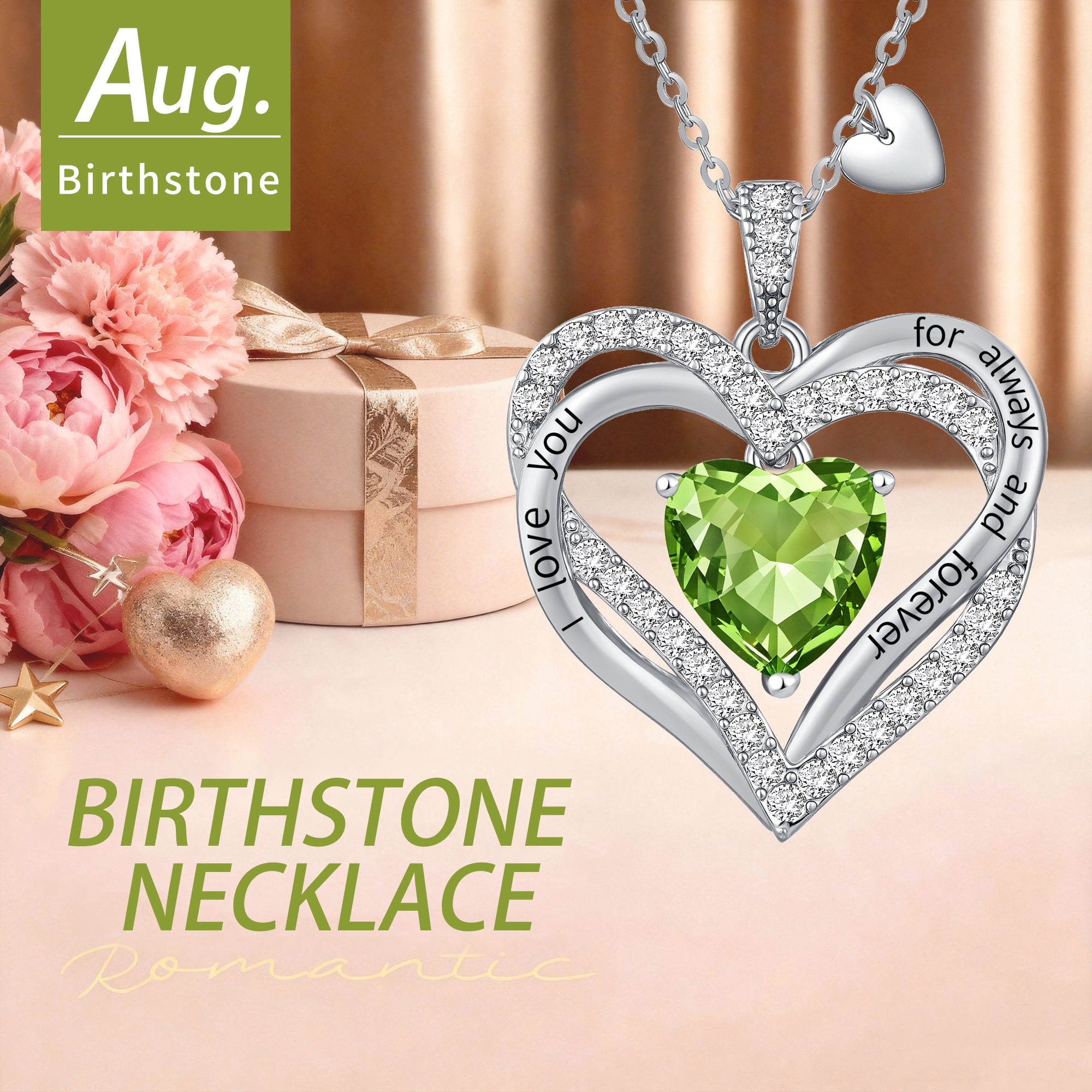 Pendant Necklaces for Women With Zirconia, Jewelry for Women Wife