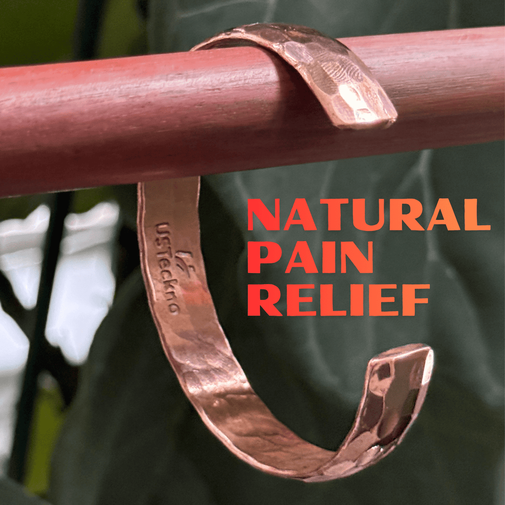 Hand Forged Unisex 100% Copper Bracelet. Made with Solid High Gauge Copper and Health benefits. Enhance your well-being in style!