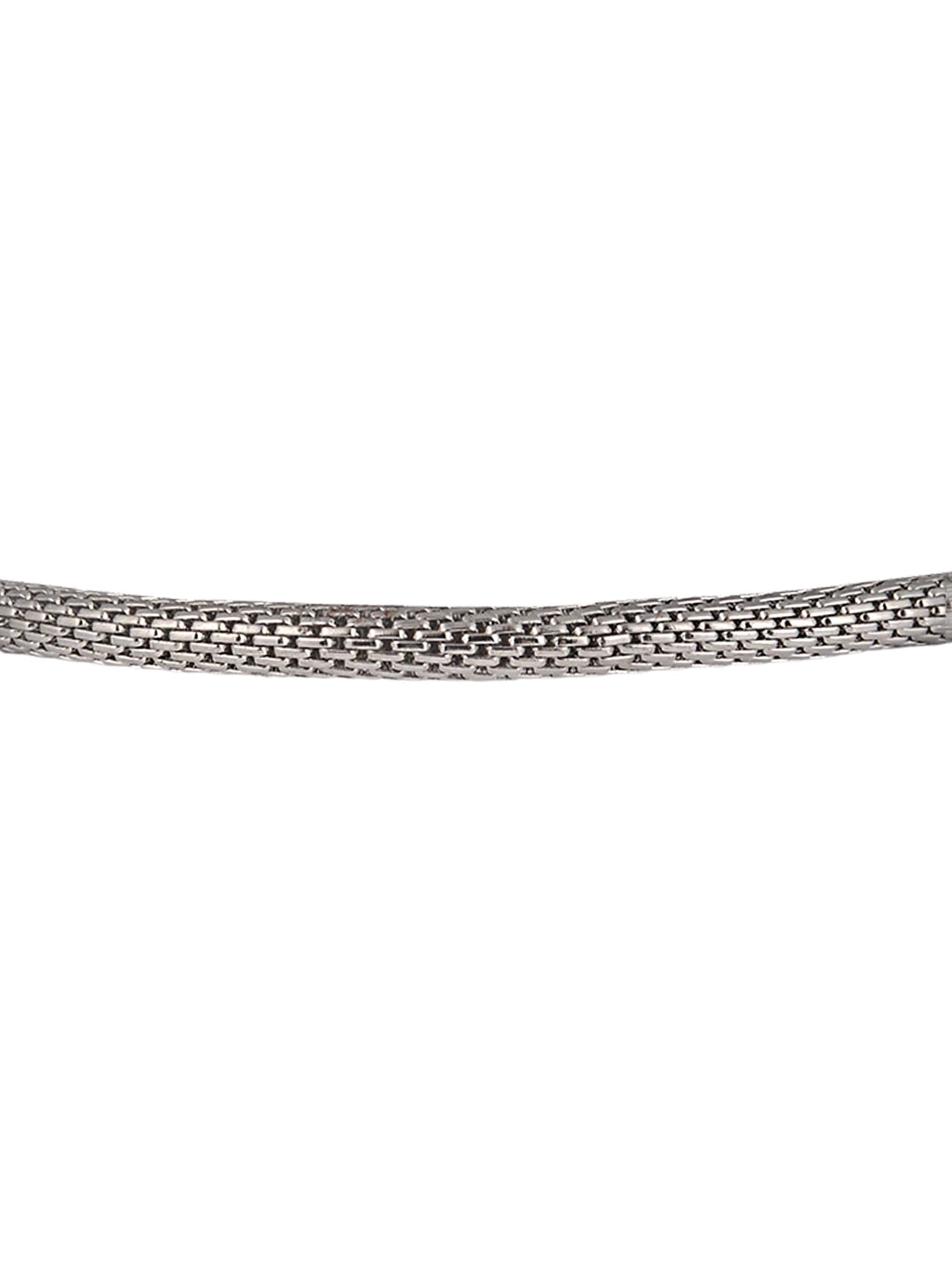Silvertone Chain with Amethyst "February" Bracelet