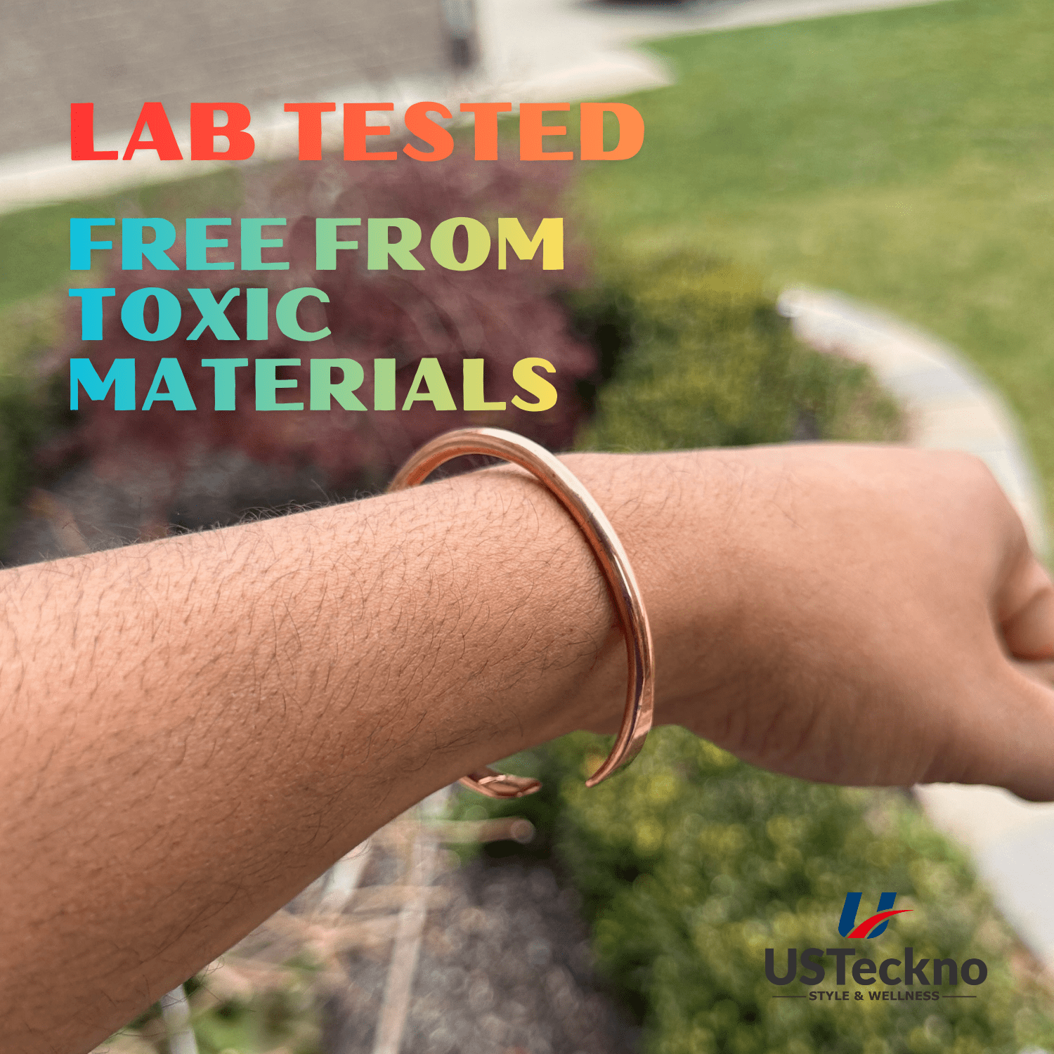 Hand Forged Unisex 100% Copper Bracelet. Made with Solid High Gauge Copper and Health benefits. Enhance your well-being in style!