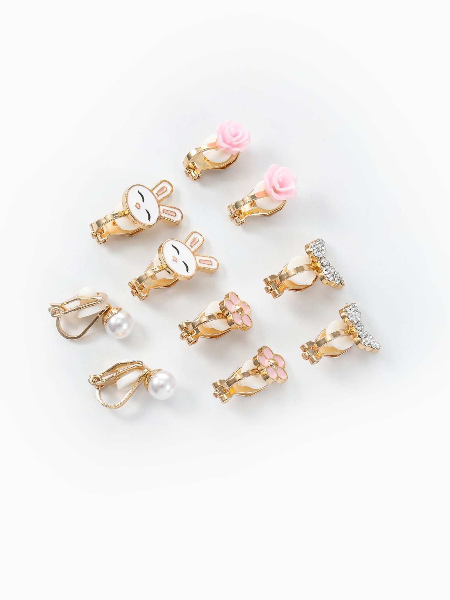 Easter Clip-On Earring Set, 5 Pairs