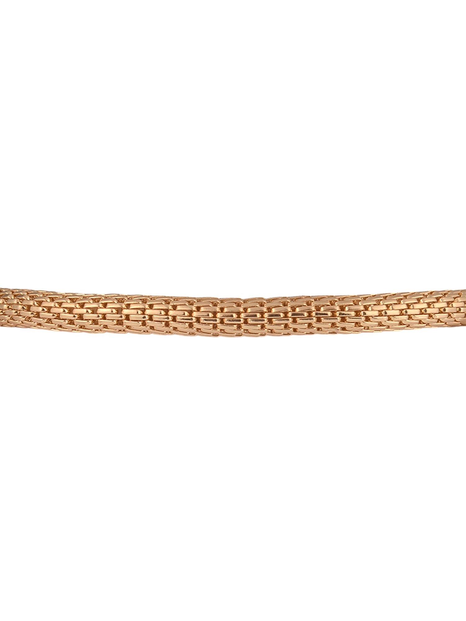Goldtone Chain with Amethyst "February" Bracelet