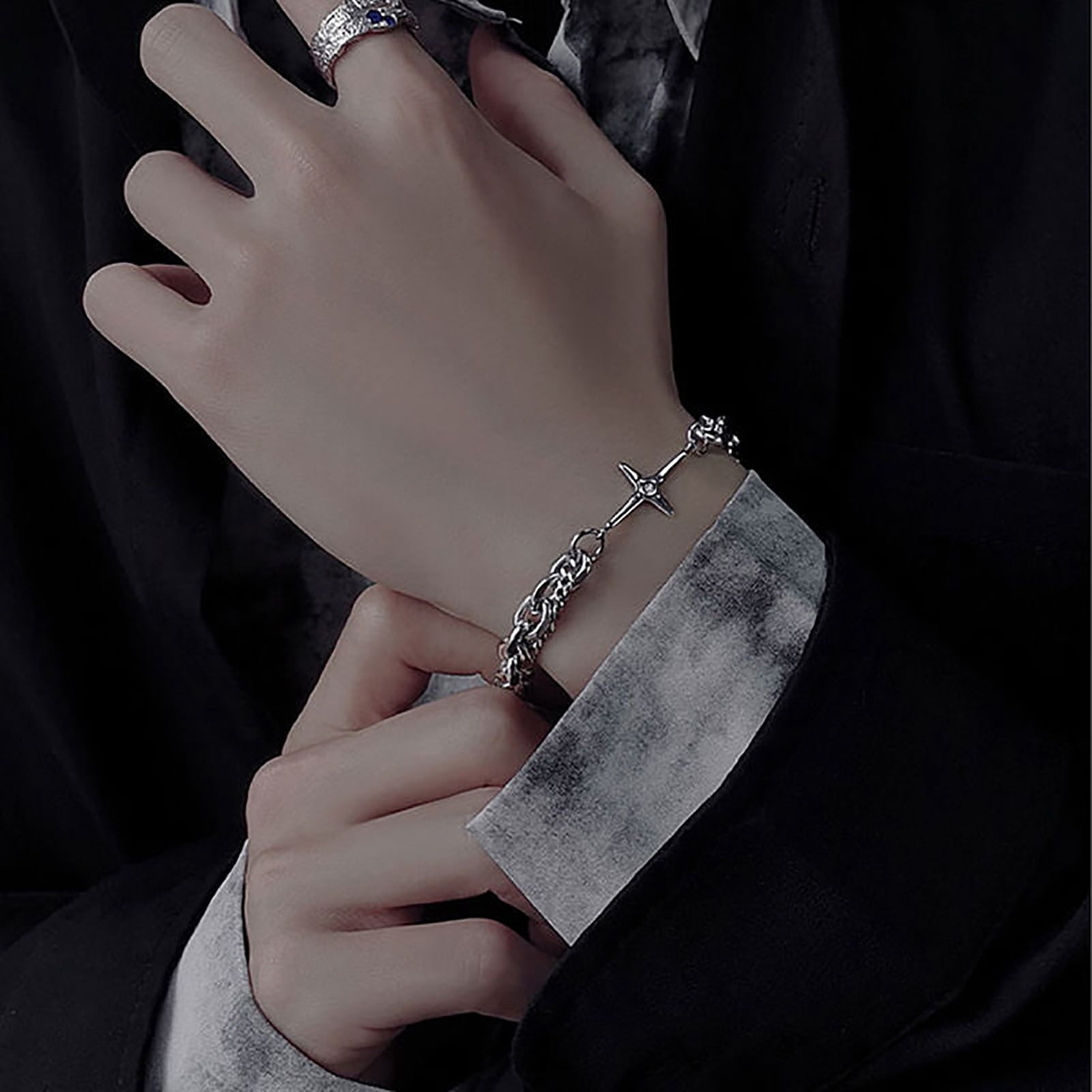 Women's 925 Sterling Bracelet Bangle Chain Banquet Jewelry
